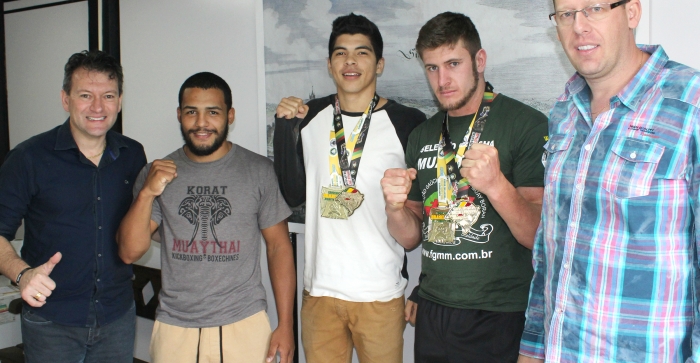 Atletas de Igrejinha conquistam o Brasileiro de Muay Thai