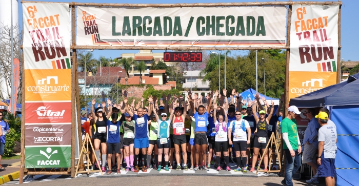 A 6.ª Trail Run reuniu 600 atletas no campus da FACCAT