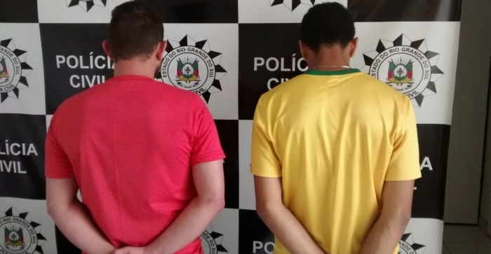 Delegacia de Policia de Três Coroas prende dois homens por roubo