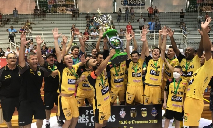 Jaraguá vence a Copa Três Coroas de Futsal